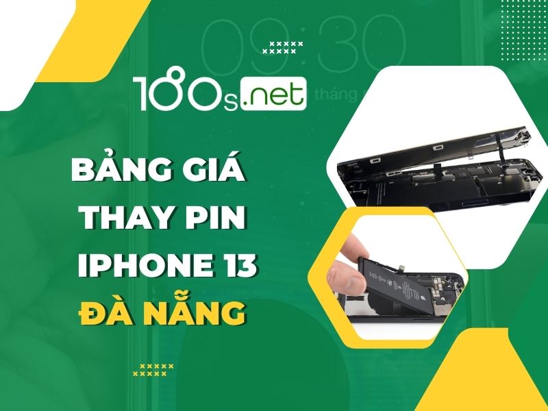 bảng giá Thay pin iPhone 13  Đà Nẵng