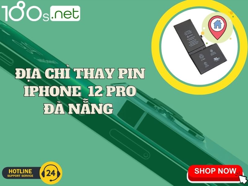 địa chỉ thay pin iphone 12 pro Đà Nẵng