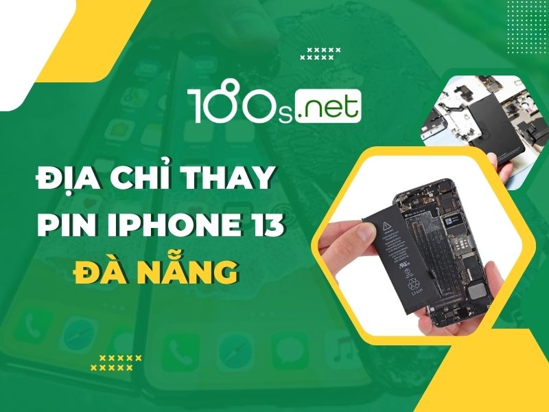 địa chỉ Thay pin iPhone 13  Đà Nẵng