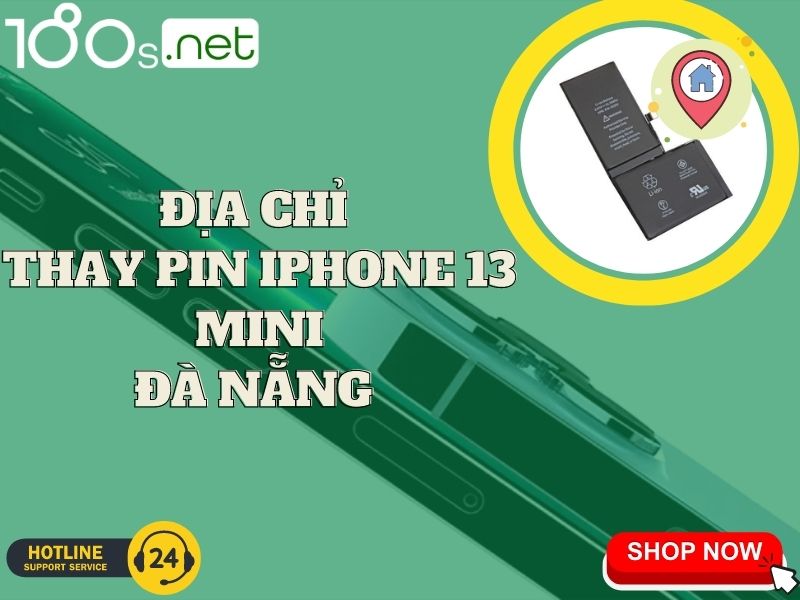 địa chỉ thay pin iphone 13 mini Đà Nẵng