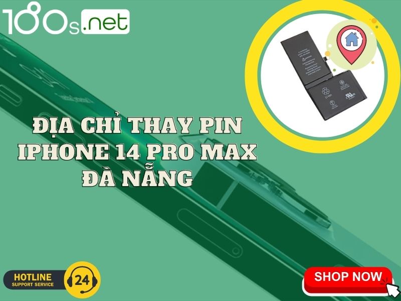 địa chỉ thay pin iphone 14 pro max Đà Nẵng 