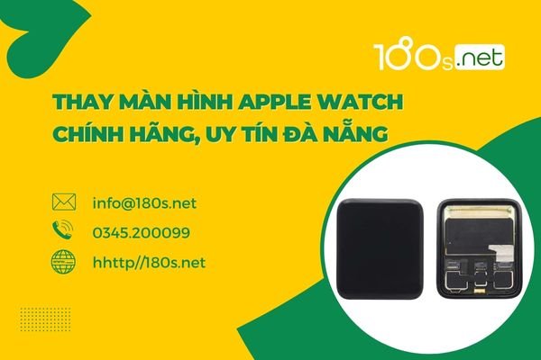 Thya màn hình Apple Watch Chính Hãng, Uy tín Đà Nẵng