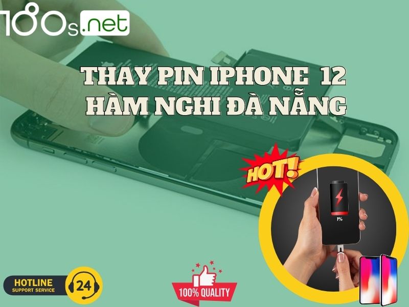  thay pin iphone 12 Hàm Nghi Đà Nẵng