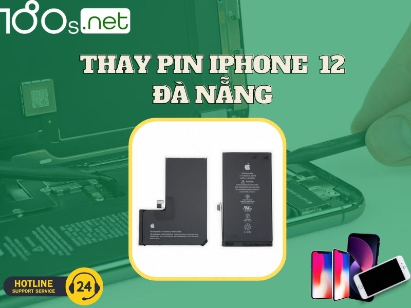  thay pin iphone 12 Đà Nẵng 