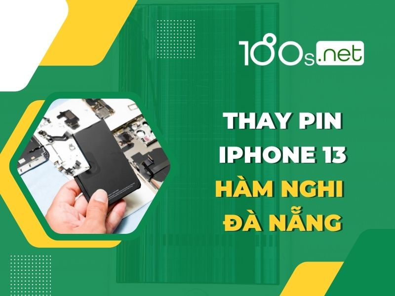 Thay pin iPhone 13 Hàm Nghi Đà Nẵng