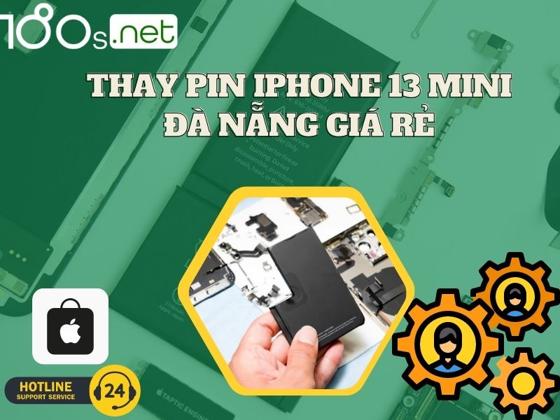 thay pin iphone 13 mini Đà Nẵng giá rẻ