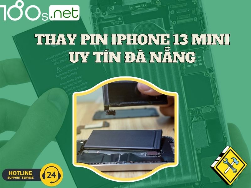  thay pin iphone 13 mini uy tín Đà Nẵng 