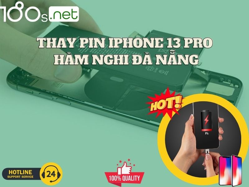 thay pin iphone 13 pro Hàm Nghi Đà Nẵng