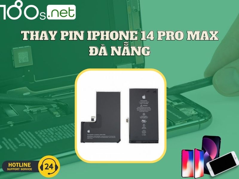 thay pin iphone 14 pro max Đà Nẵng 