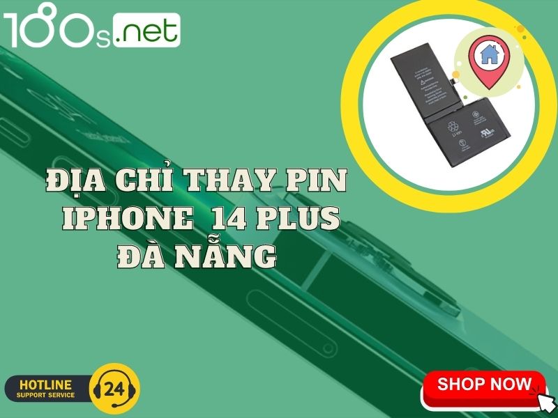 địa chỉ thay pin iphone 14 plus  Đã Nẵng 