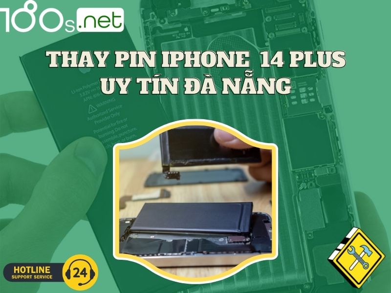 thay pin iphone 14 plus uy tín Đã Nẵng 